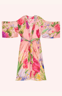 Kimono Gown Floral Study - Petal