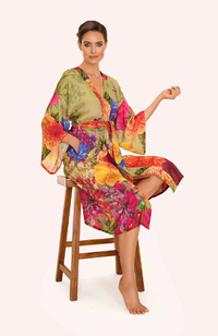 Kimono Gown - Bountiful Blooms