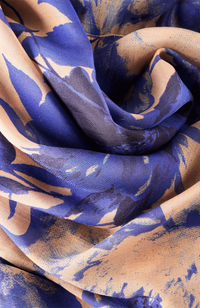 Kimono Gown - China Blue Blooms