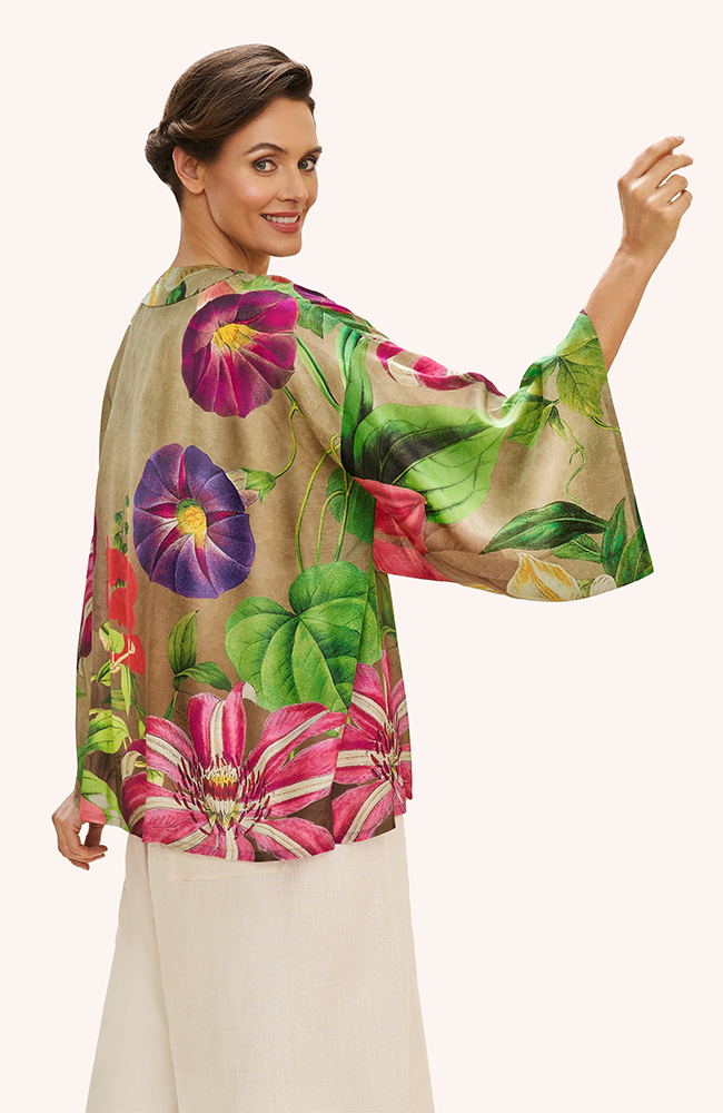 Kimono Jacket - Oversized Botanicals