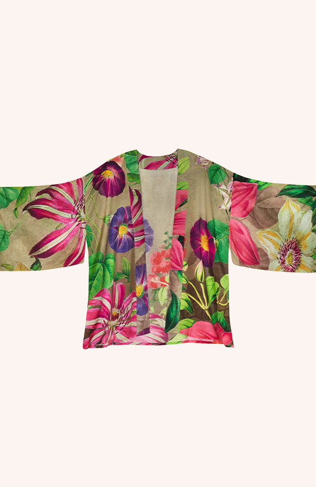 Kimono Jacket - Oversized Botanicals