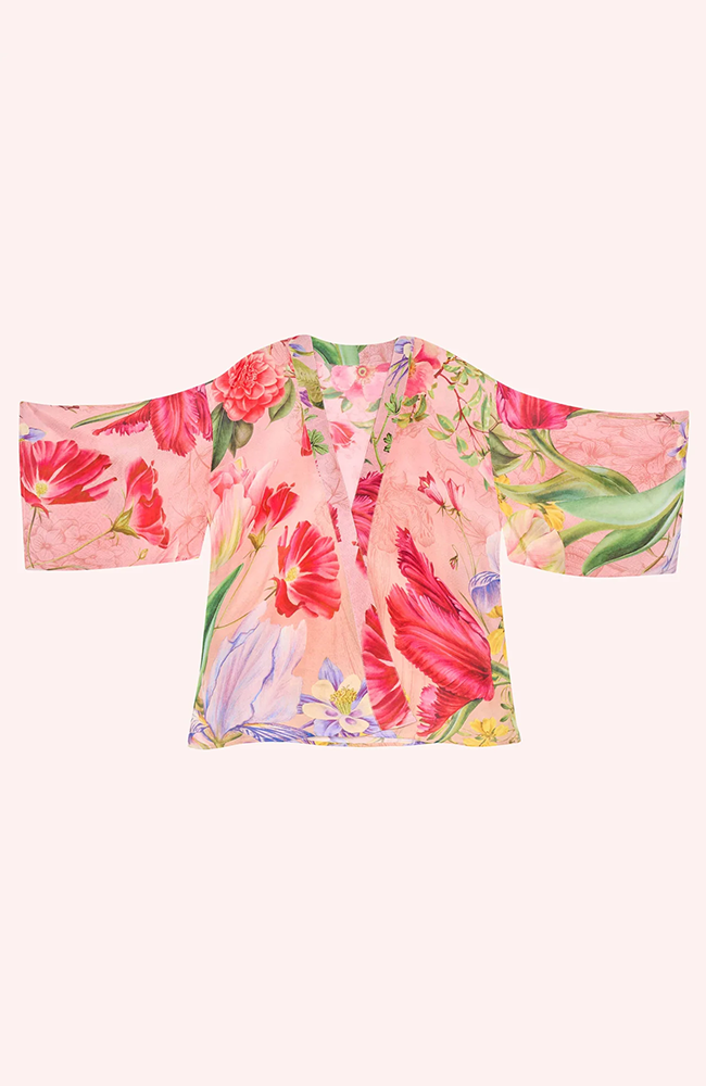 Kimono Jacket  Floral Study - Petal