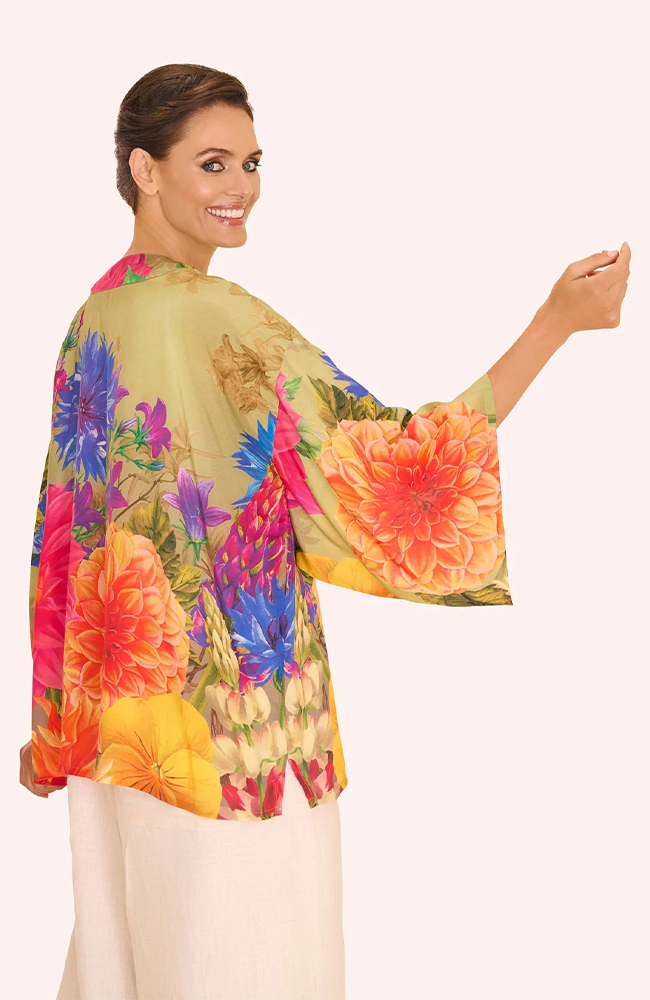 Kimono Jacket - Bountiful Blooms