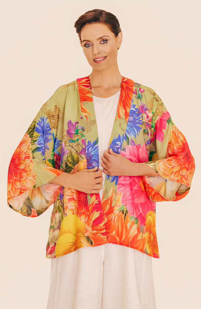 Kimono Jacket - Bountiful Blooms