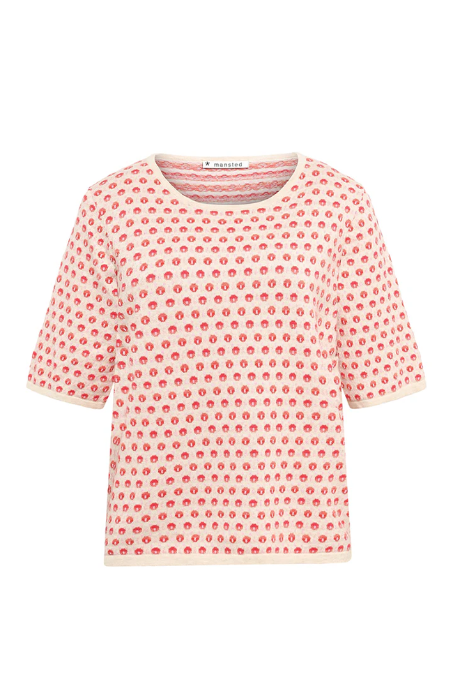 Pomme Tee - Soft Red