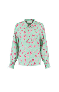 Milly Fly Away Blouse - Green