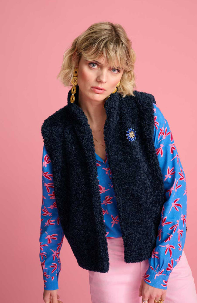 Milly Fly Away Blouse - Blue