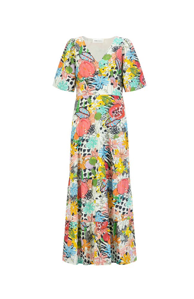 Tropical Bouquet Dress - Bouquet