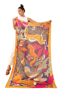 Print Scarf - Winter Wonderland