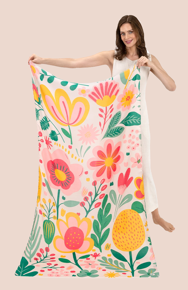 Print Scarf - Pop Flower Posie
