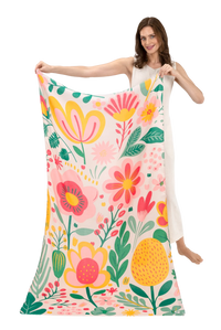 Print Scarf - Pop Flower Posie