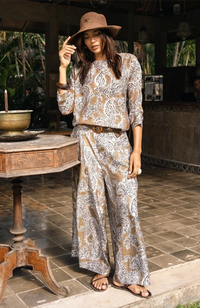 Easy Flow Pant - Paisley