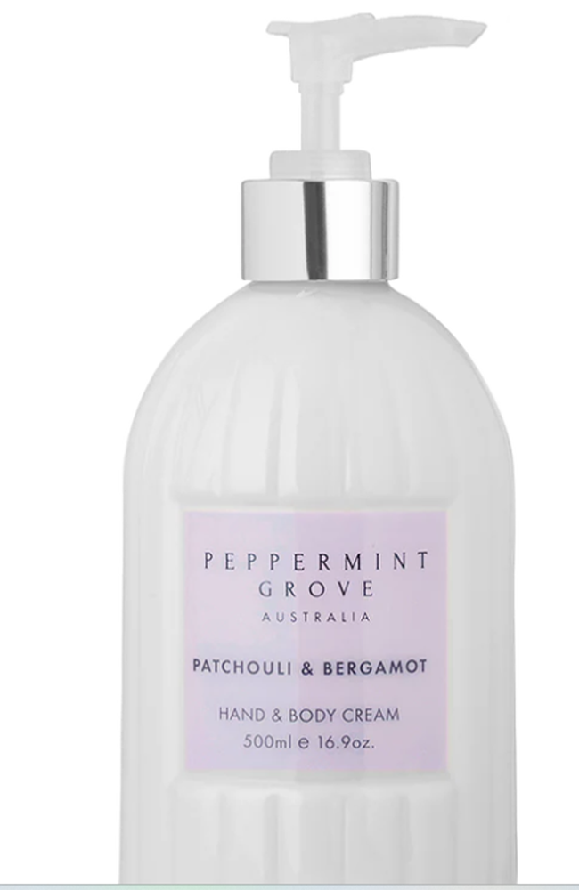 Patchouli & Bergamot Hand Cream Pump 500ml