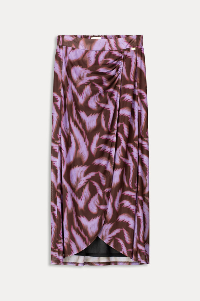 Feathers Skirt - Brown