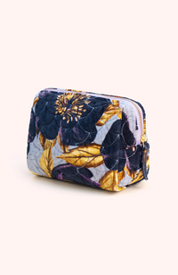 Quilted Vanity Bag - Hellebore