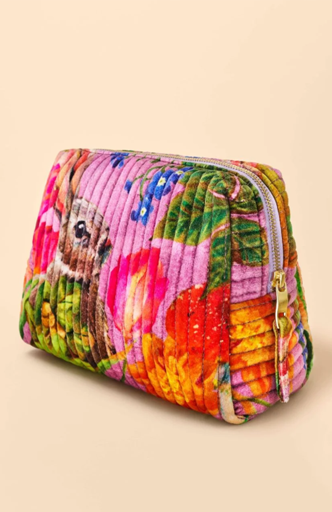 Quilted Wash Bag - Whimsical Woodland
