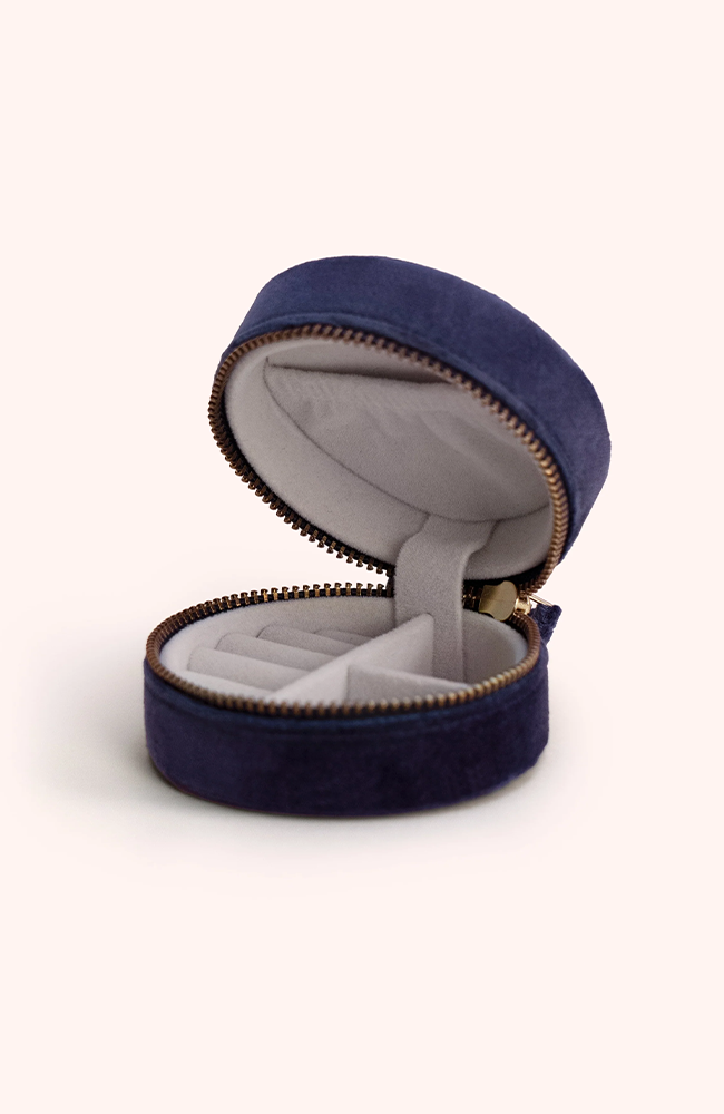 Jewellery Box - Floral Hedgerow/Navy