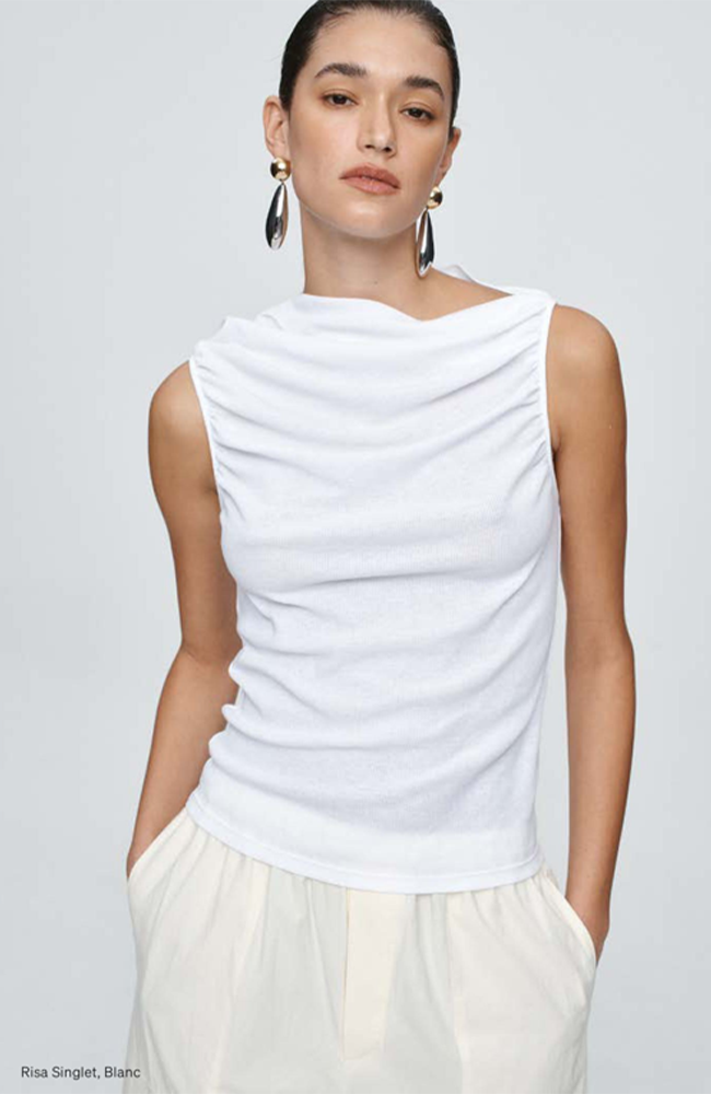 Risa Singlet - Blanc