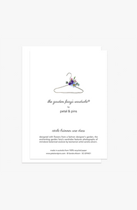 Cécile Brünner Rose Dress Greeting Card