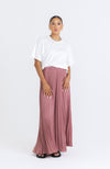 Brooklyn Pleat Pant - Rose