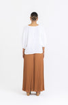 Brooklyn Pleat Pant - Toffee