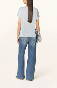 Kilana SS Blouse - Skyway