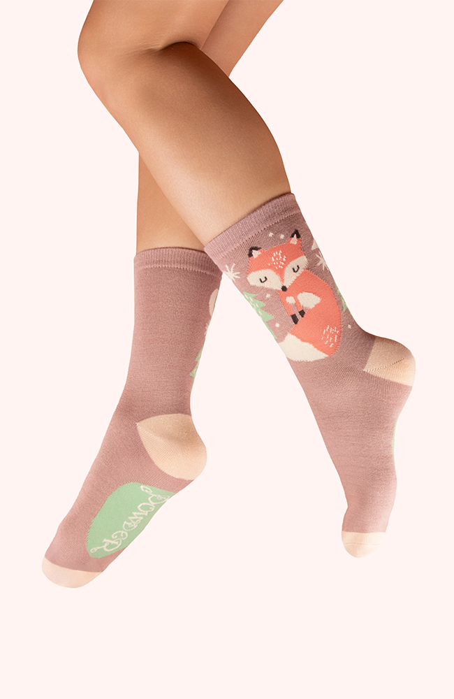 Ankle Socks - Scandi Fox Mocca