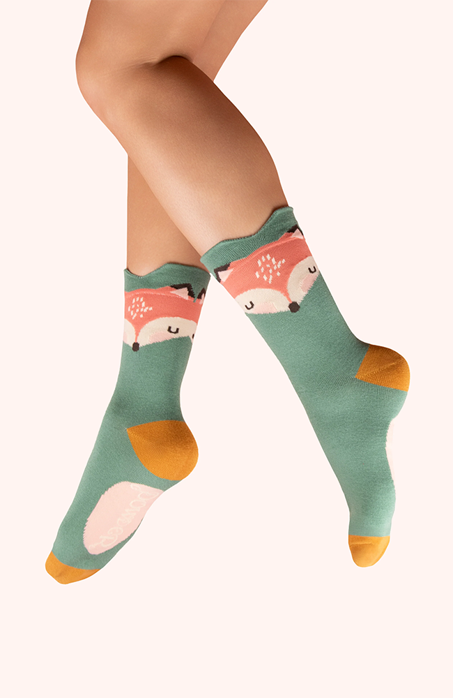 Ankle Socks - Foxy Character