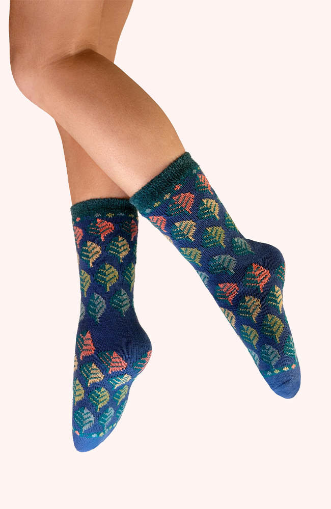 Cosy Socks - Leaves