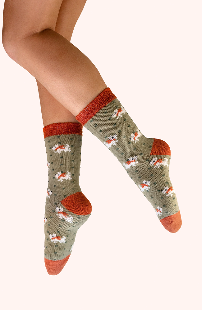 Cosy Socks - Woolly Westie