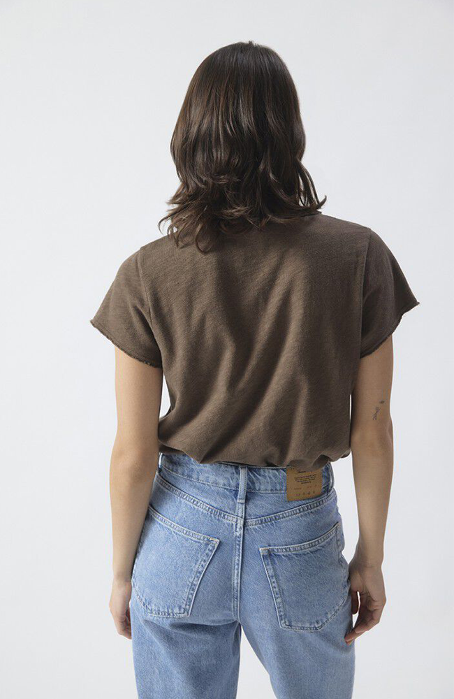 Sonoma V-Neck Tee - Vintage Chestnut