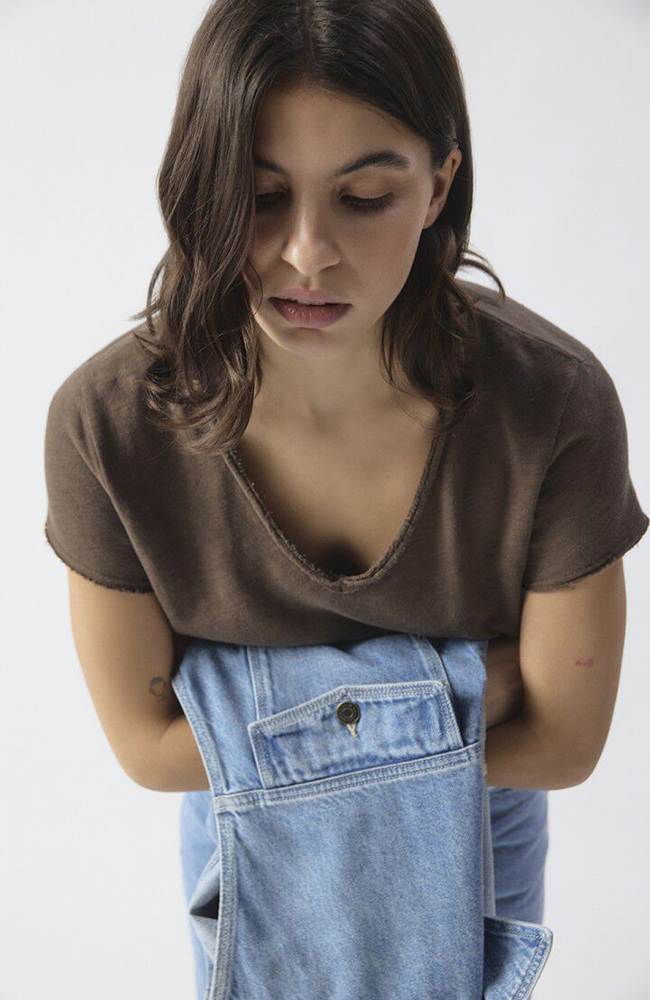 Sonoma V-Neck Tee - Vintage Chestnut