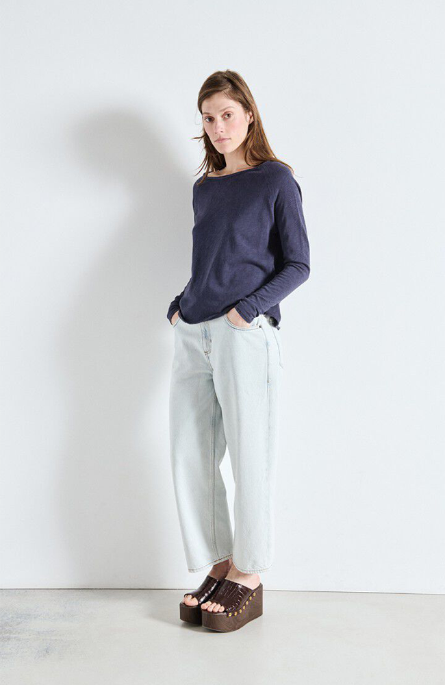 Sonoma L/S Tshirt - Vintage Navy Blue