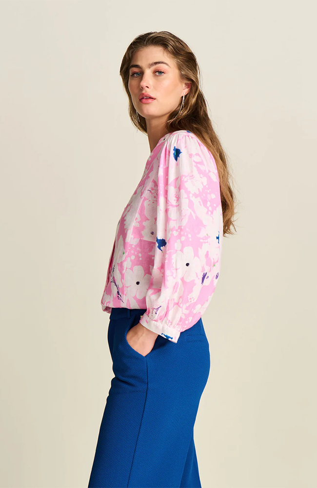 Lilies Pink Blouse