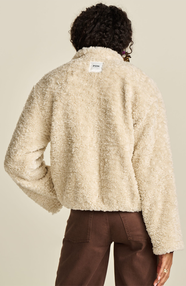 Teddy Ecru Jacket