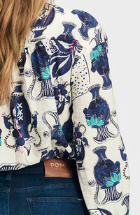 Blouse Milly Vases - Cream White
