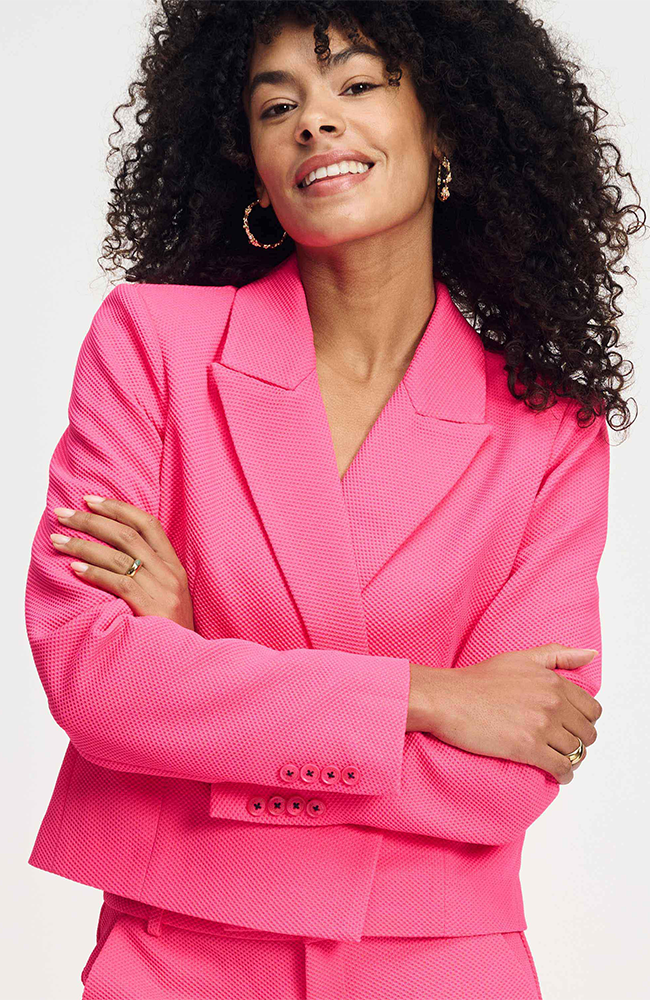 Blazer Short Vibrant - Pink