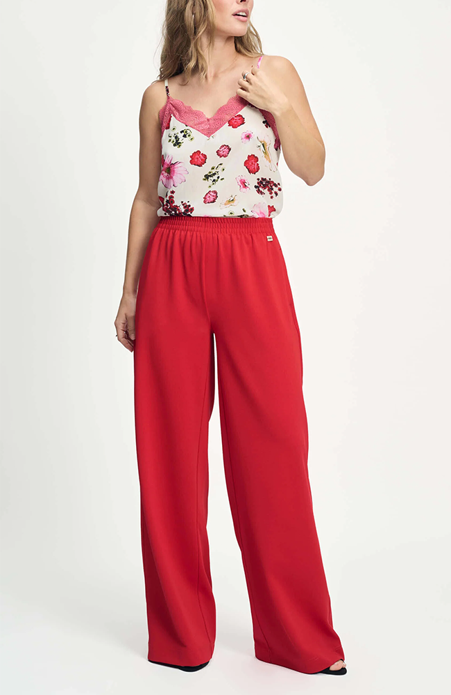 Summer Pants - Scarlet Red