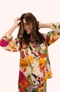 Autumn Cream Posy Pyjamas