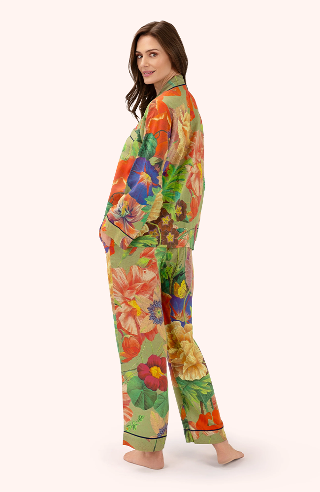 Botanical Bouquet Pyjamas - Sage