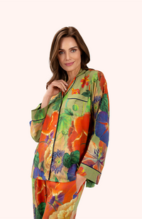 Botanical Bouquet Pyjamas - Sage