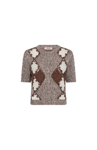 Elio Knit Cardigan - Coffee Quartz