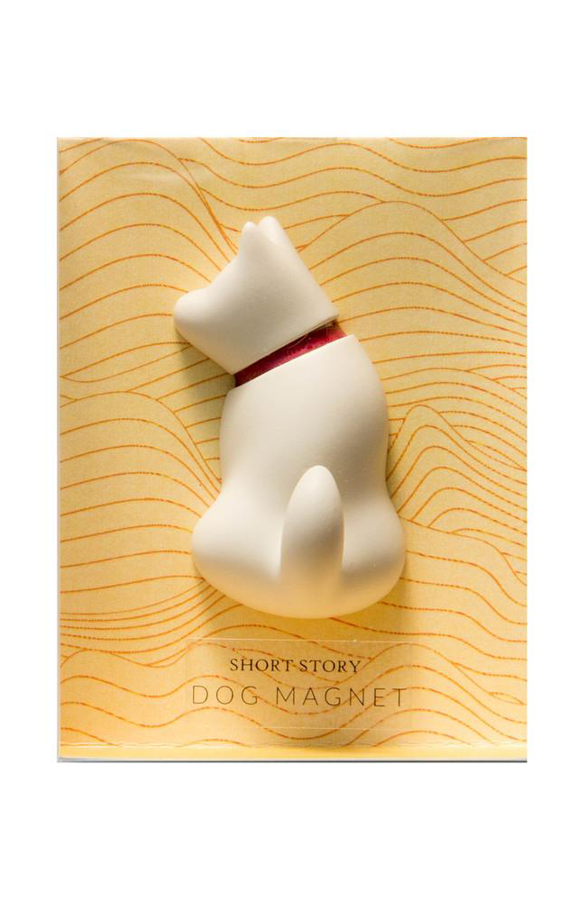 Dog Magnet Naughty White