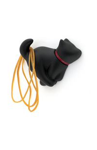Dog Magnet Playful Black