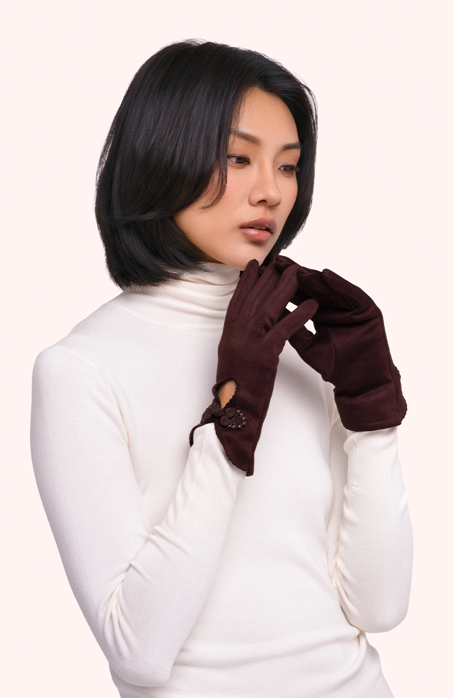 Suki Gloves - Damson