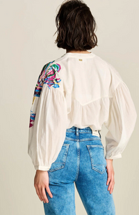 Sicilian Ecru Blouse