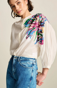 Sicilian Ecru Blouse