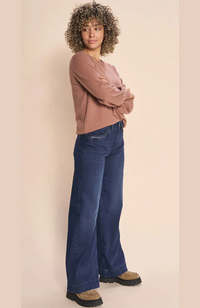 Dara Deluxe Jeans - Dark Blue
