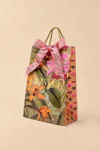 Print Scarf - Garden Friends in Wild Flowers