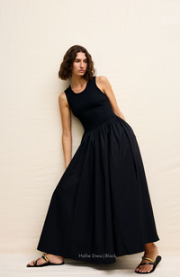Hallie Dress  - Black